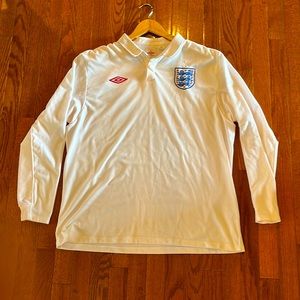 England 2010 LS World Cup shirt